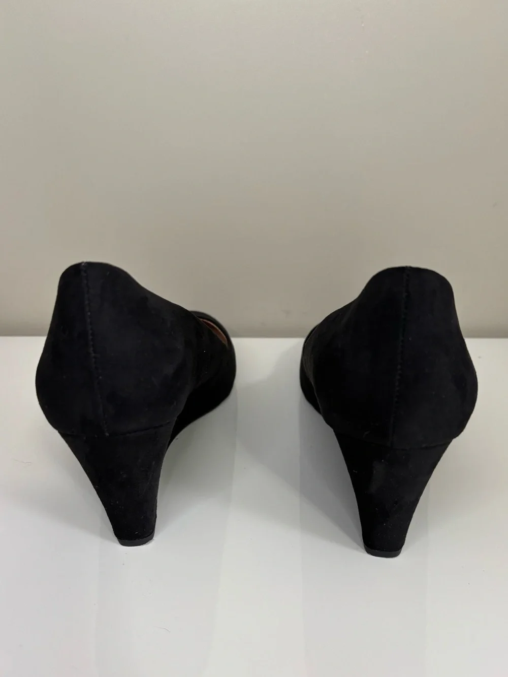 A New Day Classic Suede Wedge Heels